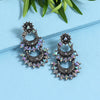 Grey Color Antique Earrings (ANTE1475GRY)