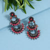 Magenta Color Antique Earrings (ANTE1475MNT)