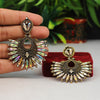 Brown Color Antique Earrings (ANTE1477BRW)