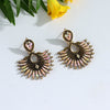 Gold Color Antique Earrings (ANTE1477GLD)