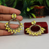 Yellow Color Antique Earrings (ANTE1483YLW)