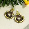 Yellow Color Antique Earrings (ANTE1484YLW)