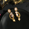 Peach Color Antique Earrings (ANTE1589PCH)