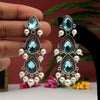 Blue Color Antique Earrings (ANTE1593BLU)