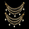 White Color Antique Earrings Chain (ANTE1597WHT)