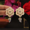 Gray Color Antique Earrings (ANTE1613GRY)