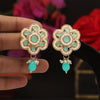 Rama Green Color Antique Earrings (ANTE1613RGRN)