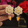 Yellow Color Antique Earrings (ANTE1613YLW)