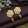 Yellow Color Antique Earrings (ANTE1613YLW)