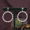White Color Antique Earrings (ANTE1645WHT)