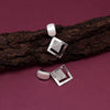 Silver Color Antique Earrings (ANTE1674SLV)