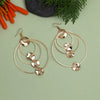 Gold Color Fashion Earrings (ANTE1717GLD)
