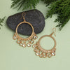 Gold Color Fashion Earrings (ANTE1729GLD)