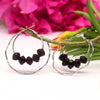Black Color Beads Antique Earrings Combo Of 6 Pairs (ANTE475CMB)