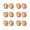 Gold Color Antique Gold Plated Earrings Combo Of 6 Pairs (ANTE529CMB)