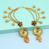 Gold Color Bahubali Earrings (BBLE385GLD)