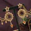 Gold Color Bahubali Earrings (BBLE427GLD)