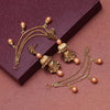 Gold Color Bahubali Earrings (BBLE430GLD)