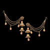 Gold Color Bahubali Earrings (BBLE430GLD)