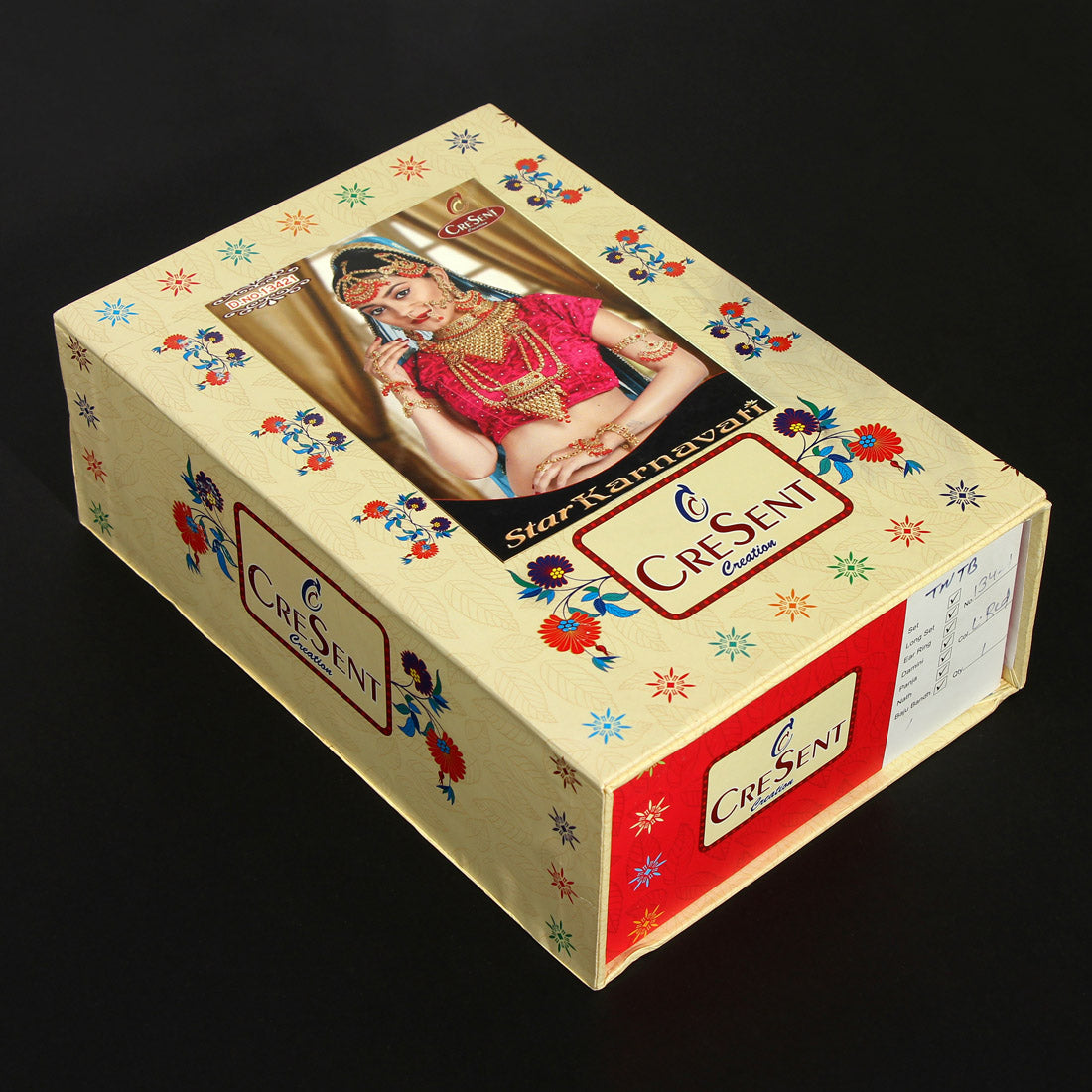 Red Color Kundan Bridal Set (BDL206RED)