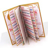 Assorted Color Multicolor Velvet Bindi Book For Women & Girls- Total Pieces- 960 (BND143CMB)