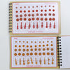 Multicolor Velvet Bindi Book For Women & Girls- Total Pieces- 500 (BND162CMB)