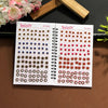 Assorted Design & Color Velvet Bindi Book For Women & Girls- Total Pieces- 960 (BND178CMB)