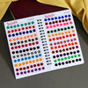Assorted Color Velvet Bindi Book For Women & Girls- Total Pieces- 960 (BND189CMB)