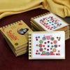 Assorted Color Velvet 12 Bindi Booklet For Women & Girls- Total Bindi Count- 1644 (BND190CMB)