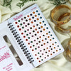 Assorted Color Velvet Bindi Book For Women & Girls- Total Pieces- 960 (BND195CMB)