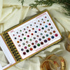 Assorted Color Velvet Bindi Book For Women & Girls- Total Pieces- 360 (BND206CMB)
