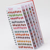 Assorted Color Velvet Bindi Book For Women & Girls- Total Pieces- 960 (BND226CMB)