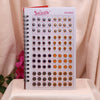 Assorted Color Bindi Book For Women & Girls- Total Pieces- 480 (BND240CMB)