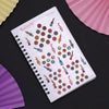 Assorted Color Bindi Book For Women & Girls- Total Pieces- 250 (BND249CMB)