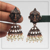 White Color Copper Earrings (CPE101WHT)