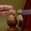 Green Color Premium Copper Earrings (CPE115GRN)