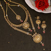 Pink Color Premium Copper Necklace Set (CPRN204PNK)