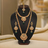 Green Color Premium Copper Necklace Set (CPRN205GRN)