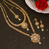 White Color Premium Copper Necklace Set (CPRN205WHT)