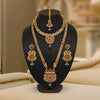 Green Color Premium Copper Necklace Set (CPRN207GRN)