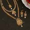 White Color Premium Copper Necklace Set (CPRN208WHT)