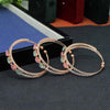 Pink & Pista Green Color Kids Bracelets Combo Of 3 Pieces (CRTB113CMB)