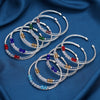 Assorted Color Bracelets Combo Of 22 Pieces (CRTB150CMB)