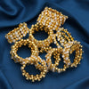 Gold Color Kids Bracelets Combo Of 12 Pieces (CRTB155CMB)