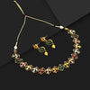 Multi Color Monalisa Stone Necklaces Set (CZN390MLT)