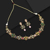 Multi Color Monalisa Stone Necklaces Set (CZN396MLT)