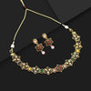 Multi Color Monalisa Stone Necklaces Set (CZN397MLT)