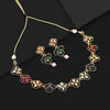 Multi Color Monalisa Stone Necklaces Set (CZN400MLT)