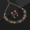 Multi Color Monalisa Stone Necklaces Set (CZN416MLT)