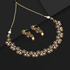 Gold Color Monalisa Stone Necklaces Set (CZN430GLD)